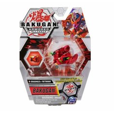 Фигурка-трансформер Bakugan S2 Dragonoid x Tretorous 6055868/20124827, красный Spin Master