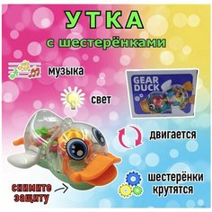 Музыкальная игрушка с шестерёнками развивающая для детей Panawealth Inter Holdings