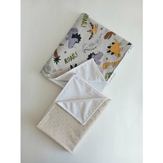 Непромокаемая многоразовая пеленка комплект 2 шт Нет бренда