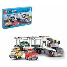 Sluban Конструктор Городская серия «Автовоз», 638 деталей