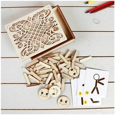 Мозаика из палочек "Человечки" Smile Decor