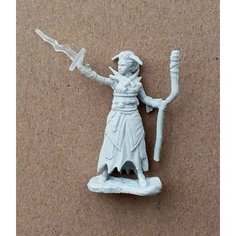 Фигурка для настольных игр. "Женщина Колдунья". ДнД / Dungeons & Dragons Нет бренда