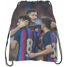 Мешок для обуви футбольный клуб Барселона - Barcelona № 16 Bugrikshop