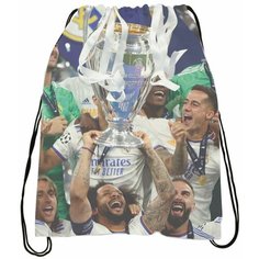 Мешок для обуви футбольный клуб Реал Мадрид - Real Madrid № 15 Bugrikshop