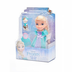 Кукла Frozen Холодное Сердце Принцесса Дисней Эльза с Олафом, 15 см Disney