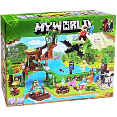 Конструктор Майнкрафт, Ферма, 427 деталей Планета конструкторов