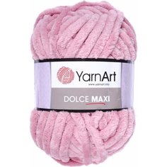 Пряжа YarnArt Dolce MAXI розовая пудра (769), 100%микрополиэстер, 70м, 200г, 2шт