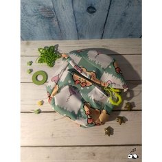 Детская сумка-рюкзачок/ Рюкзак в дорогу детский Ленивая Панда