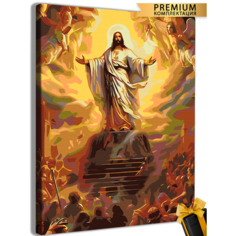 Картины по номерам Иисус Христос 40x50