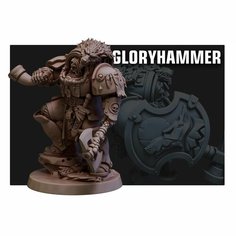 Фигурка терминатор космических волков для настольной игры Warhammer 40k размер 40мм Red Pilgrim