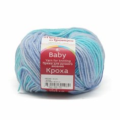 1372 Пряжа Троицкая Кроха секционная 135 м 50 г/ 20% Шерсть 80% Акрил 2 шт.