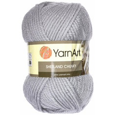 Пряжа Yarnart Shetland Chunky серебристый (629), 50%шерсть/50%акрил, 150м, 100г, 3шт