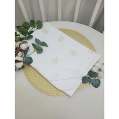 Пеленка непромокаемая "Салатовые веточки на белом" 1 шт Чудо Детство