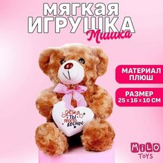 Мягкая игрушка «Детка, ты просто космос», медведь Milo Toys