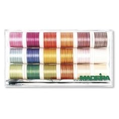 Madeira 8035 Набор ниток Cotona Multicolor №50,18x200 м