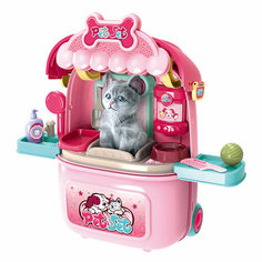 Котенок в чемоданчике - игровой набор Miksik