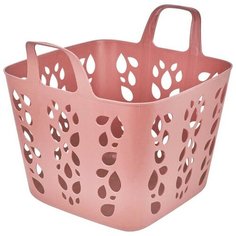 Мягкая корзина для игрушек Follow Me, 25 л, цвет карамельный Lalababy