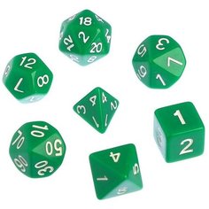 Набор кубиков "Время игры" для D&D (Dungeons and Dragons, ДнД), серия: D&D, 7 шт