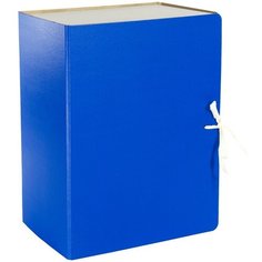 Короб архивный OfficeSpace (разборный, бумвинил, 150мм, завязки, сплошной) цветной (318730)
