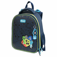 Ранец Först F-Top "Monsters" 36*28*15см, 2 отделения, 2 кармана, анатомическая спинка Forst