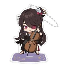 Фигурка miHoYo Genshin Concert Melodies of an Endless Journey Chibi Character Acrylic Standee Strap Beidou, 7 см