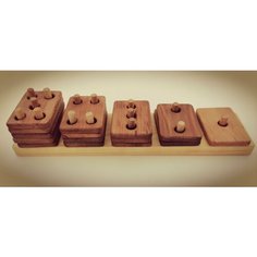 Монтессори Арифметик/деревянные развивающие эко игрушки для малышей Нет бренда