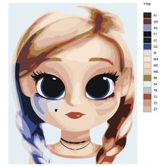 Картина по номерам T756 "Мини xарли Квин" 80x100 Brushes Paints
