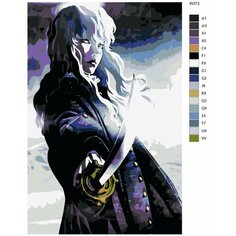 Картина по номерам W-373 "Аниме - берсерк. Гриффит" 80x120 Brushes Paints