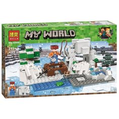 Конструктор Lari (Bela) My World 10960 Зимняя рыбалка, 215 дет.