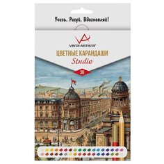 VISTA-ARTISTA VACPS-36 Цветные карандаши Studio набор 36 цв. . 60904725742