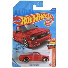 Hot Wheels Базовая машинка 91 GMC Syclone, красный