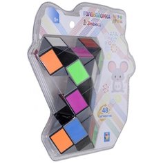 Головоломка 1Toy "Змейка", разноцветная, Мышонок, 48 сегментов (Т20231)удалить ПО задаче