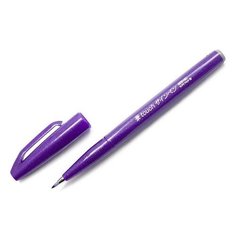 Pentel Брашпен Brush Sign Pen Touch (SES15C), фиолетовый, 1 шт.