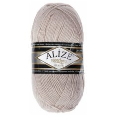 ALIZE Пряжа "Superlana Klasik" 25% шерсть, 75% акрил 280м/100гр (506 камень)