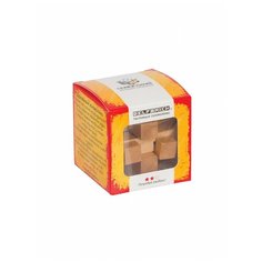 Игра-головоломка деревянная Занимательный куб, 12 элементов, Gamma Delfbrick