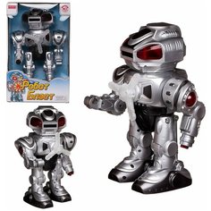 Junfa Toys Робот электромеханический "Бласт", стреляющий дисками, со световыми и звуковыми эффектами ZY343620