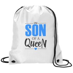 Сумка для обуви CoolPodarok Прикол. Семья. Son of a Queen. Сын королевы