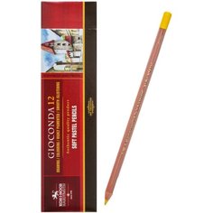 Пастель сухая в карандаше Koh-I-Noor GIOCONDA 8820/36 Soft Pastel, лимонно-жёлтая (12 шт)