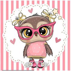 Алмазная мозаика Molly 20х20 см Умная совушка