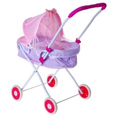 Коляска для кукол, универсальная, металлический каркас Happy Valley