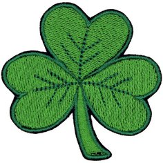 Нашивка, патч, шеврон "Лист Клевера" 70x70mm PTC103 22 ПИНГВИНА