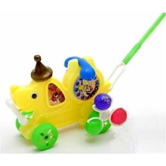 Каталка Собака с косточкой Забавка