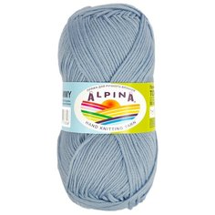 Пряжа ALPINA "TOMMY" 100% микнес, 10 шт * 50 г, 130 м № 040 серый