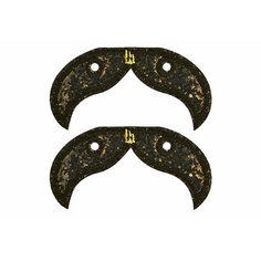 Аксессуары для кед усы LACE Shwings MUSTACHE 11709 черные