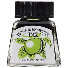 Тушь Winsor&Newton "Drawing Inks" 14 мл Зеленое яблоко