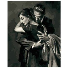 Картина по номерам "Прощание", 40x50 см, ВанГогВоМне