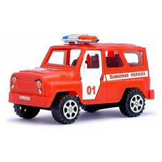 Машина инерционная «Пожарная охрана», с открывающимися дверьми NO Name