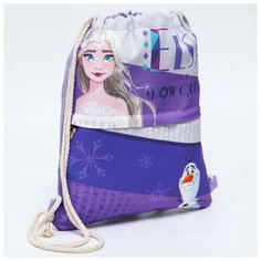 Мешок для обуви "ELSA THE SNOW QUEEN", Холодное сердце./В упаковке шт: 1 Disney