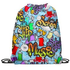 Сумка-мешок для обуви с принтом Gorolla