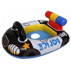 Надувной круг Машинка Intex (Интекс) Kiddie Floats, черный (59586)